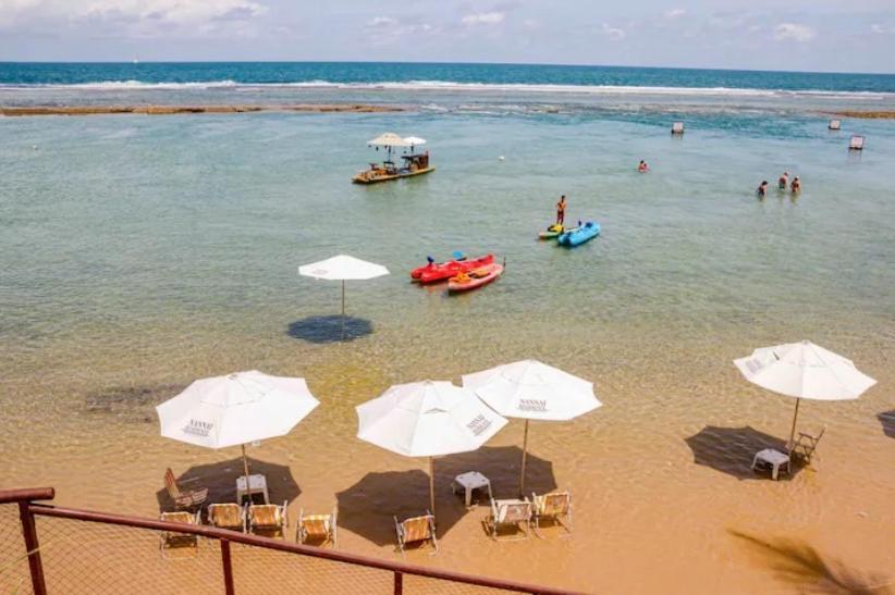 Flat Nannai Residence- Praia De Muro Alto Pôrto das Galinhas 外观 照片